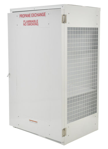 Vestil Solid Steel Propane Exchange 18 Cylinder Cabinet